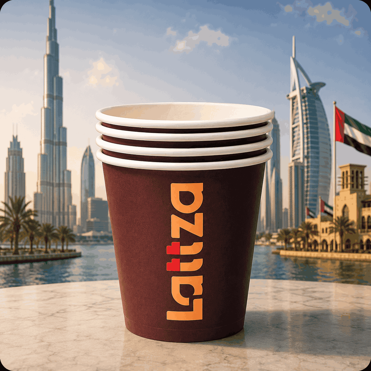 Paper Cups delivery across UAE