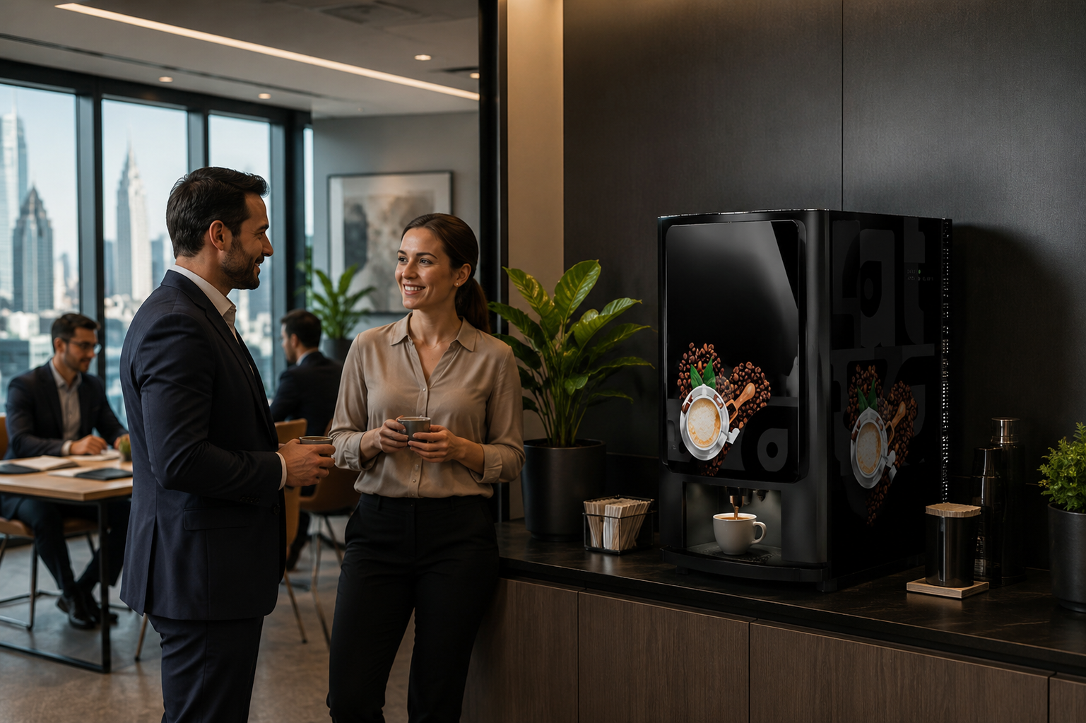 Coffee beans for offices and corporate spaces