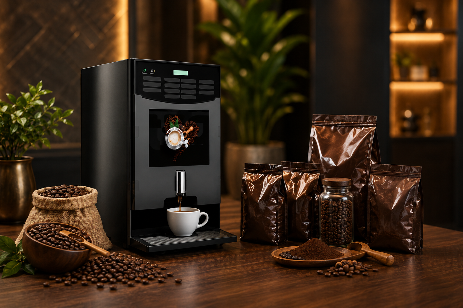 Coffee beans for retail and wholesale distributors